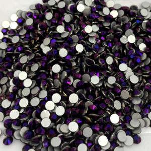 New Color Sapphire Flare SS10-SS30 Flat Back Non Hot Fix Crystal Rhinestone  