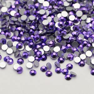 Shak Crystal Non Hot Fix Rhinestones Bulk Wholesale Color Glass Rhinestones Non Hot Fix Flatback Crystal Stones for DIY Crafts Accessories