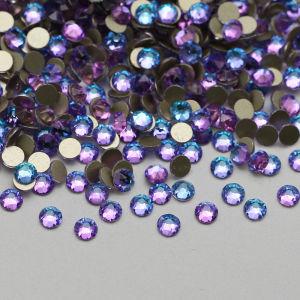 2088 Gold Base Vitrial light Bulk Flat Back Non Hot Fix Rhinestones for Nail Art Decor Wedding Dress