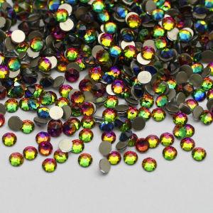 Wholesale 8 Big 8 Small High Quality 2088 Crystal Glass Nail Rhinestone 16 Cut Facets Art Flatback Non-Hot Fix Garment