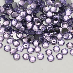  Lt violet SS3-SS30 Wholesale  Flat Back Non Hot Fix For Clothing Decoration