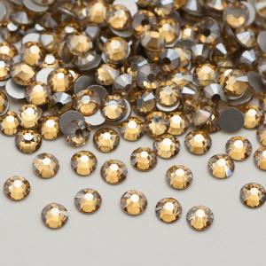 Golden Shadow SS3-SS30 Flat Back Crystals Non Hot Fix glass crystal Rhinestones For  dresses