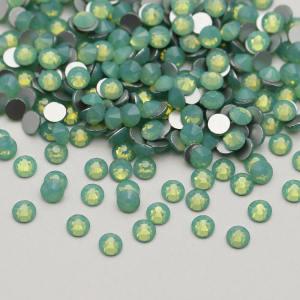 Green Opal SS3-SS30 Good Feedback Glass Stone Flat Back Non Hot Fix Crystal Rhinestone for Women Bikini