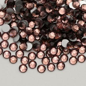 Lt amethyst SS3-SS30 100%Good Feedback Glass Stone Flat Back Cold Fixation Non Hot Fix Crystal Rhinestone for Women Bikini