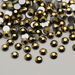 Mine Gold SS3-SS30 Wholesale High Quality Stone Glass Non Hot Fix Flatback Nail Art Crystal Rhinestone