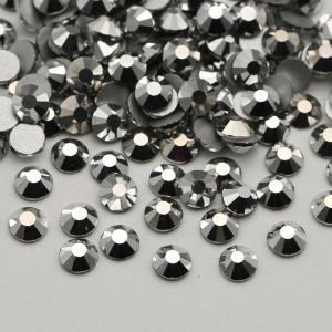 Mine silver SS3-SS30 Factory Wholesale Flat Back  Rhinestone  Non Hotfix Rhinestone 
