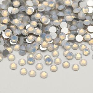 White opal SS3-SS30​ High Quality Bling Crystal Non Hot Fix Rhinestone