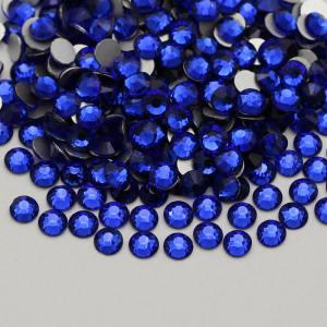 Sapphire SS3-SS30 Large Package Flat Back Glass Rhinestones Bulk Wholesale 2028 Non Hotfix Crystal Rhinestones