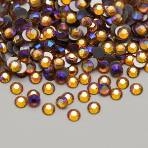 Topaz AB SS3-SS30 Non Hot Fix Star Design Crystal Rhinestones Flat Back Custom Logo Body Jumpsuit Rhinestone Patches Stickers For Clothing