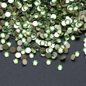 SS20 Lt Peridot 2088 Nail Art Genuine Rhinestones Flat Back Austrian Crystal Irregular Rhinestones Super Shiny Light Luxury