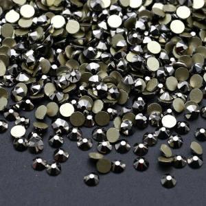 SS20 Hematite 2088 Style 16 Cut Facets SS20 Crystals Non Hotfix Flat Back Rhinestones for Garment Shoe Bag Decoration