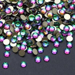 SS20 Green Volcano 1440pcs Loose Rhinestones SS20 Flat Back Style 2088 for Nail Art DIY Crafting
