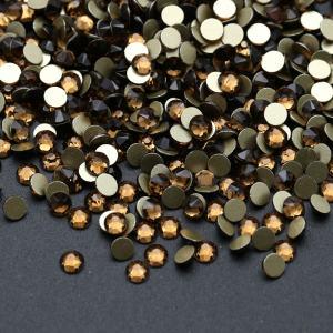 SS20 Smoked Topaz 2088 Rhinestones Crystal SS16 SS20 SS308 Big 8 Small Flatback Glitter DIY Nail Art Accessories